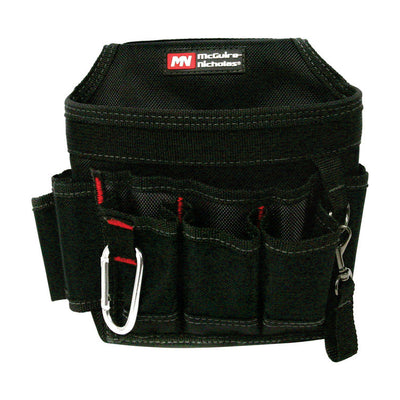McGuire-Nicholas 8 in. W X 8 in. H Polyester Tool Pouch 7 pocket Black