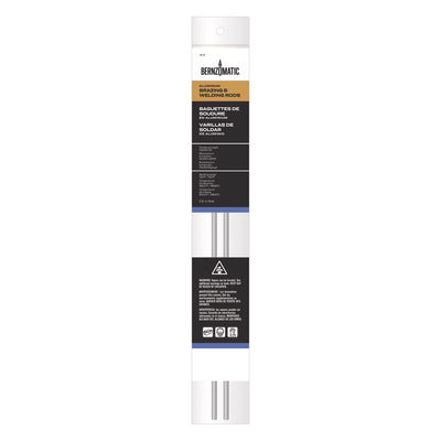 Bernzomatic 1/5 in. D X 12 in. L Aluminum Welding Rods 2 pk