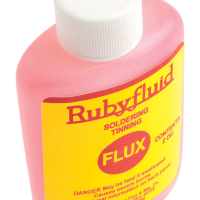 Forney Ruby Fluid 2 oz Lead-Free Soldering Liquid Flux