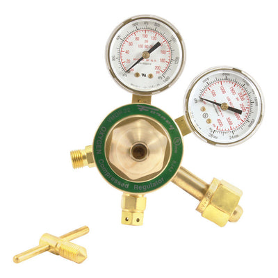 Forney 7.75 in. L X 8.625 in. W Welding Oxygen Regulator
