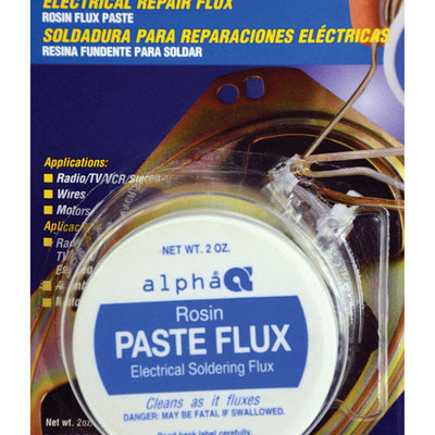 Alpha Metals 2 oz Lead-Free Rosin Core Flux Paste
