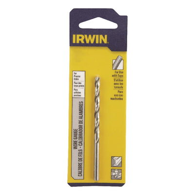 Irwin #20 X 3-1/4 in. L High Speed Steel Jobber Length Wire Gauge Bit Straight Shank