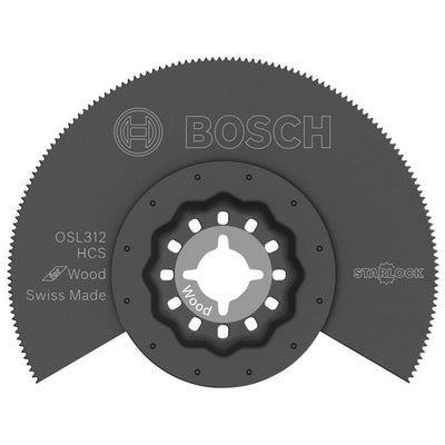 Bosch Starlock 3-1/2 in. X 4 in. L High Carbon Steel Segment Blade