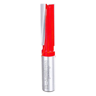 Freud 1/2 in. D X 1/2 in. X 3-1/8 in. L Carbide Double Flute Straight Router Bit