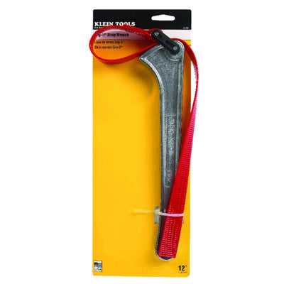 Klein Tools Grip-It Adjustable Strap Wrench 12 in. L