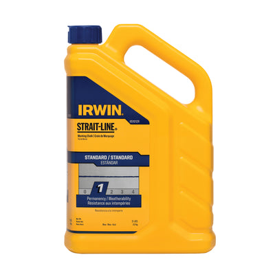 Irwin Strait-Line 5 lb Temporary Marking Chalk Blue