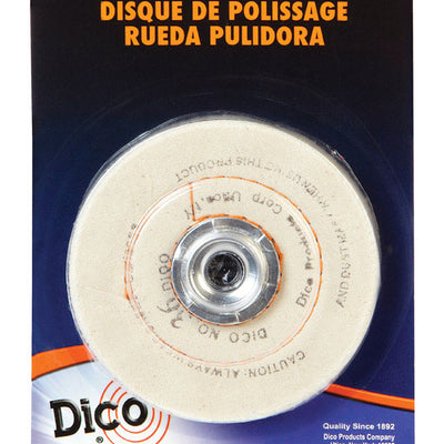 Dico Cordless 4 in. Buffing Wheel
