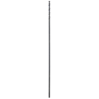 Milwaukee 3/16 in. X 12 in. L Aircraft Length Drill Bit 3-Flat Shank