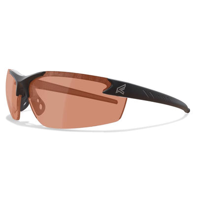 Edge Eyewear Zorge G2 Safety Glasses Amber Lens Black Frame