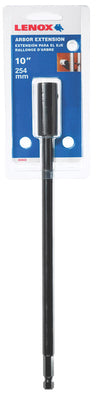 Lenox 1/4 in. Carbon Steel 10 in. L X 3/8 in. D Extension