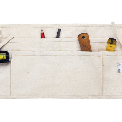 CLC Heavy Duty 12 pocket Canvas Waist Apron White