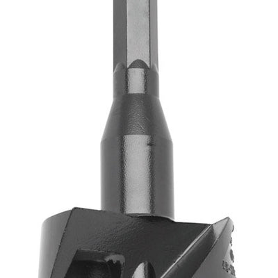 Milwaukee 2-1/8 in. X 4-1/2 in. L Heat-Treated Steel Self-Feed Drill Bit Hex Shank