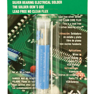 Alpha Fry Lead-Free Flux Core Solder Silver Bearing