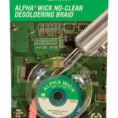 Alpha Fry No-Clean Desoldering Braid Copper