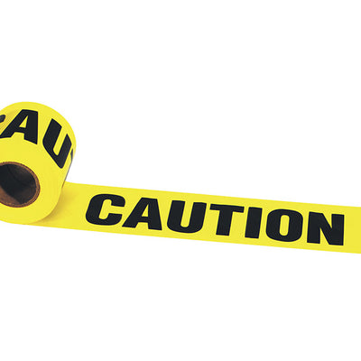 Irwin Strait-Line 300 ft. L X 3 in. W PVC Caution Barricade Tape Yellow