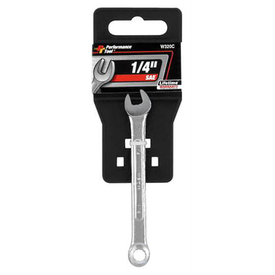 Performance Tool 1/4 in. X 1/4 in. 12 Point SAE Combination Wrench