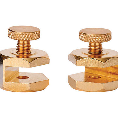 Empire 3/4 in. L X 1 in. H Brass Adjustable Stair Gauges