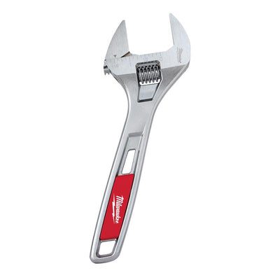Milwaukee SAE Wide Jaw Adjustable Wrench 8 in. L