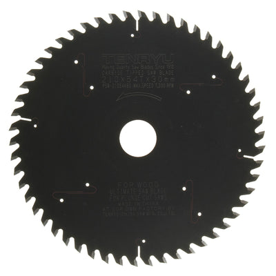 Tenryu 210 mm D X 30 mm Plunge Cut PTFE Coated Saw Blade 54 teeth