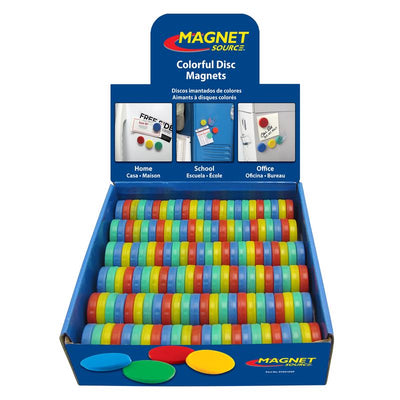 Magnet Source 1.25 in. L X 0.25 in. W Assorted Disc Magnets 0.5 lb. pull