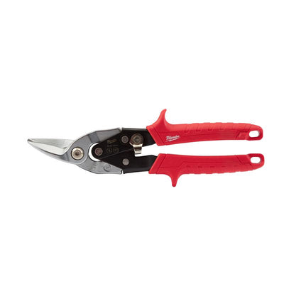 Milwaukee 10 in. Forged Alloy Steel Left Serrated Aviation Snips 22 Ga.