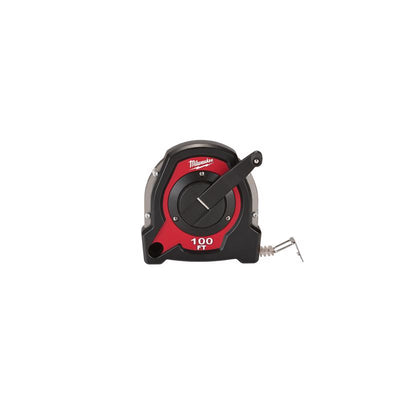 Milwaukee 100 ft. L X 1.5 in. W Closed Reel Long Tape Measure