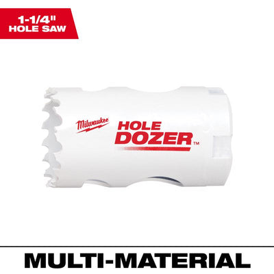 Milwaukee Hole Dozer 1-1/4 in. Bi-Metal Hole Saw