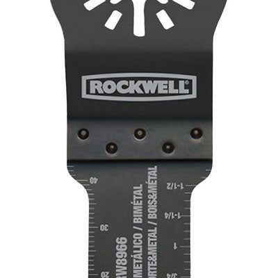 Rockwell 1-13/16 in. L Bi-Metal Plunge Cut Oscillating Blade