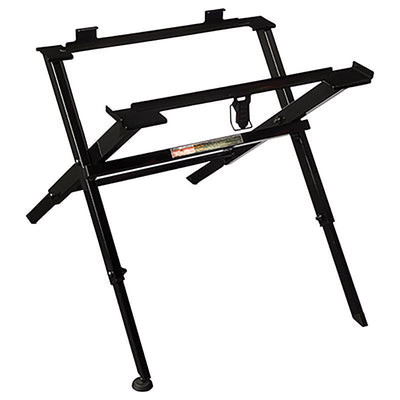 Milwaukee Steel 17.75 in. L X 20.5 in. H X 23 in. W Folding Table Saw Stand Black