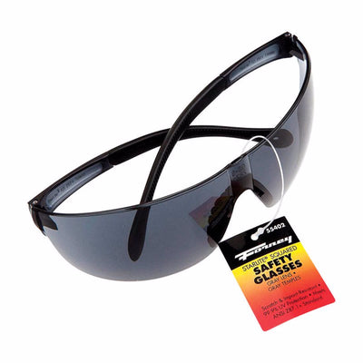 Forney Starlite Squared Impact-Resistant Safety Glasses Gray Lens