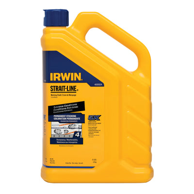Irwin Strait-Line 4 lb Permanent Marking Chalk Indigo Blue