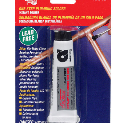 Alpha Fry 1.3 oz Lead-Free Plumbing Solder Silver-Bearing Alloy