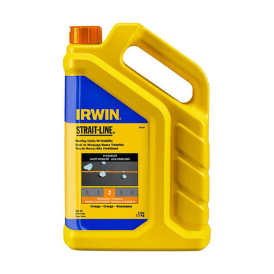 Irwin Strait-Line 5 lb Permanent Marking Chalk Orange