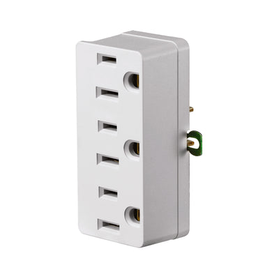 Leviton Polarized 3 outlets Outlet Adapter