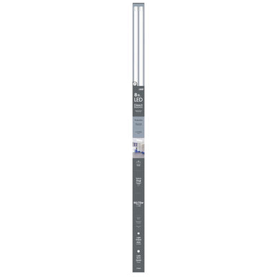 Feit T12 Cool White 96 in. 1-Pin T12 LED Linear Lamp 60/75 Watt Equivalence 2 pk