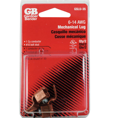 Gardner Bender 14-6 Ga. Copper Wire Aluminum to Copper Lug 2 pk