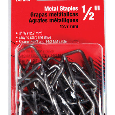 Gardner Bender 1/2 in. W Metal Insulated Cable Staple 50 pk