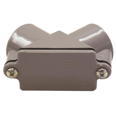 Cantex 3/4 in. D PVC Pull Elbow For PVC