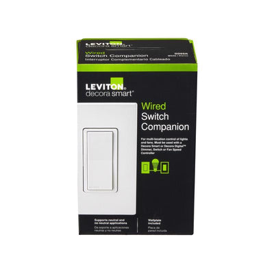 Leviton Decora Smart Three Pole Remote Smart-Enabled Switch White