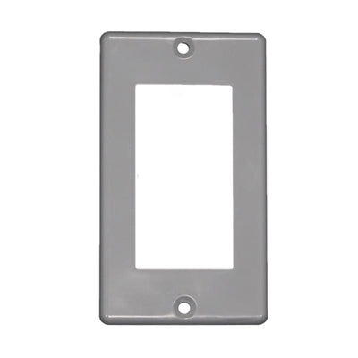 Cantex EZ Box Rectangle Thermoplastic 1 gang 4.29 in. H X 2.360 in. W GFCI Cover