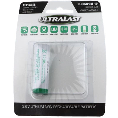 UltraLast Lithium AA 3.6 V 2.6 mAh Security and Electronic Battery