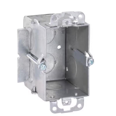 Southwire Old Work 12.5 cu in Rectangle Steel 1 gang Switch Box Gray