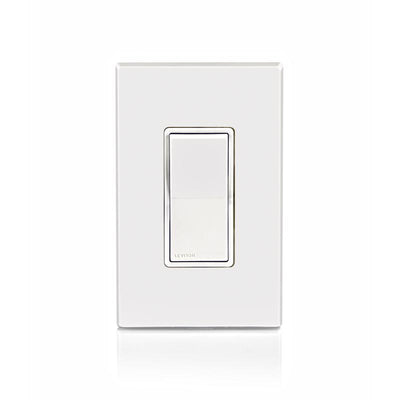 Leviton Single Pole Rocker Switch White