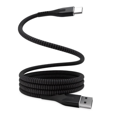 Statik Magstack USB-A to USB-C Cable 3.3 ft. Black