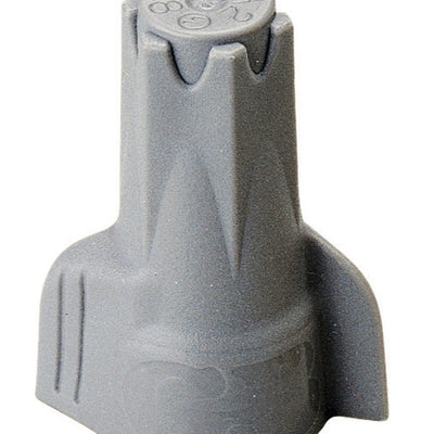 Gardner Bender Hex-Lok 14-6 Ga. Copper Wire Connectors Gray 15 pk