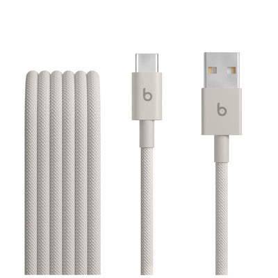 Beats USB-A to USB-C Cable 5 ft. Gray