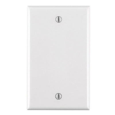 Leviton Smooth White 1 gang Nylon Blank Wall Plate