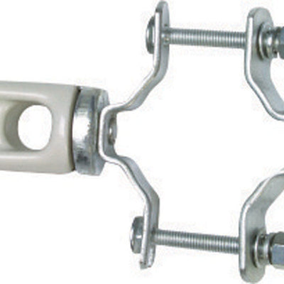 Sigma Electric ProConnex 0 in. D Porcelain/Steel Wire Holder For NM/SE