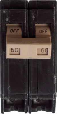 Eaton 60 amps Plug In 2-Pole Circuit Breaker