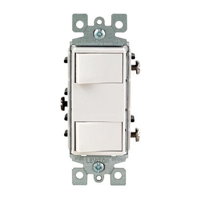 Leviton Decora 15 amps Rocker Switch White